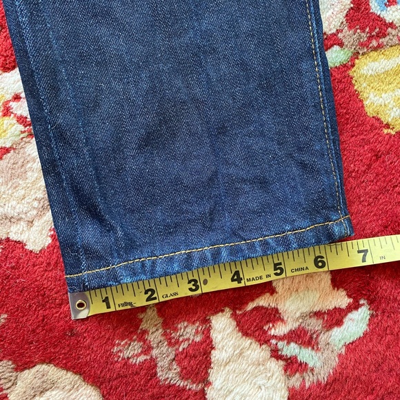 J Crew 484 Slim Raw Ridgid Jeans 30 x 32 Japanese Kaihara - Picture 6 of 14